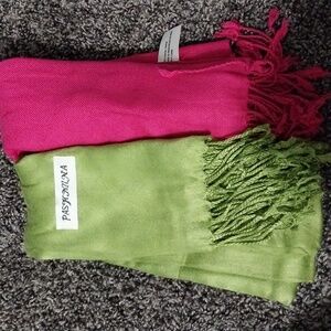 Two Pashmina scarves